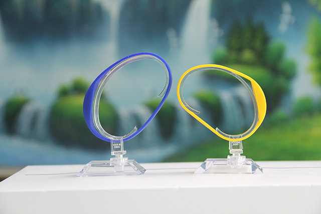 ic硅膠腕帶七彩變色蘑菇拍拍燈